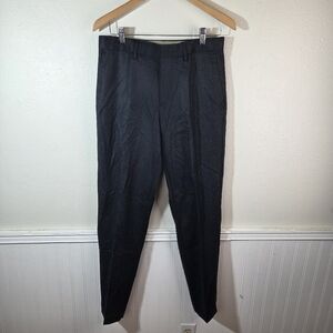 Banana Republic NWT Men's Dark Grey Tapered Fit Dress Pants Size 30×32